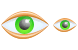 Eye icons