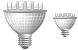 Light diode lamp icons
