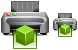 Printer-replicator icons