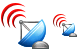 Radio transmitting icons