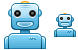 Robot icons