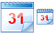 Appointment calendar icons