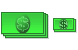 Dollars icons