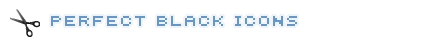 Perfect Black Icons Black Icons