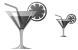 Cocktail icons