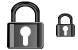 Lock icons