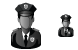 Police-officer icons