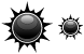 Sun icons