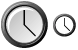 Time icons