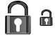 Unlock icons