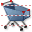 Hand cart icon