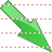 Downward pointer icon