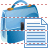 Paste - blue icon