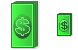Dollar bundle icon