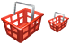 Empty basket icon