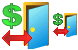 In-home banking icon