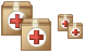 Medical products icons