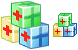 Medical store icon