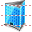 Commercial building icon