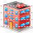 Brick house icon