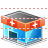 Drugstore building icon