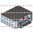 Hospital building icon