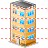 Multistorey building icon