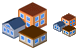 Buildings icons