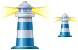 Lighthouse icons