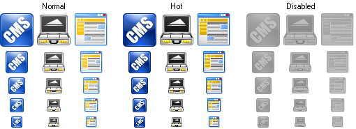 Perfect CMS Icons