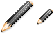 Black pencil icon