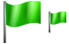 Green flag icon
