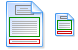 Page structure icons