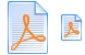 PDF file icons