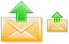 Send letter icons