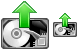 Upload data icon