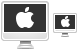 Apple PC icons