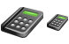 Card terminal icons