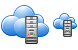 Cloud computing icon