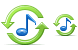 Convert sound icon