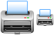 Laser printer icon