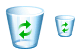 Recycle bin icon