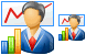 User statistics icons