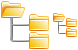 Folder tree icons