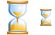 Hourglass icons