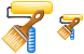 Painting tools icons