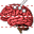 Brain probe icon