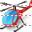 Casualty helicopter icon