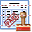 Medical invoice paid icon