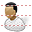 Patient-man icon